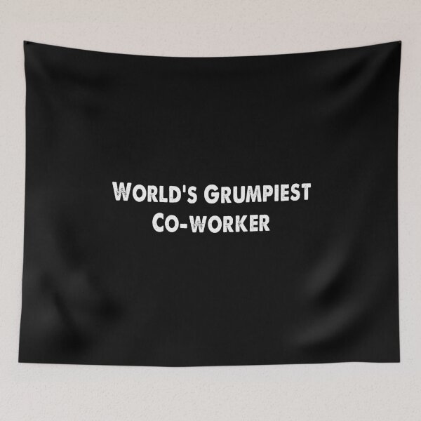 Item preview, World's Grumpiest Co-worker VIntage designed and sold by TiffannyUKZ.