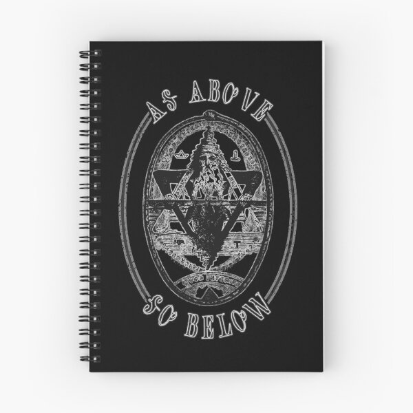 Item preview, Hermes Trismegistus as Above so Below Occult designed and sold by h44k0n.