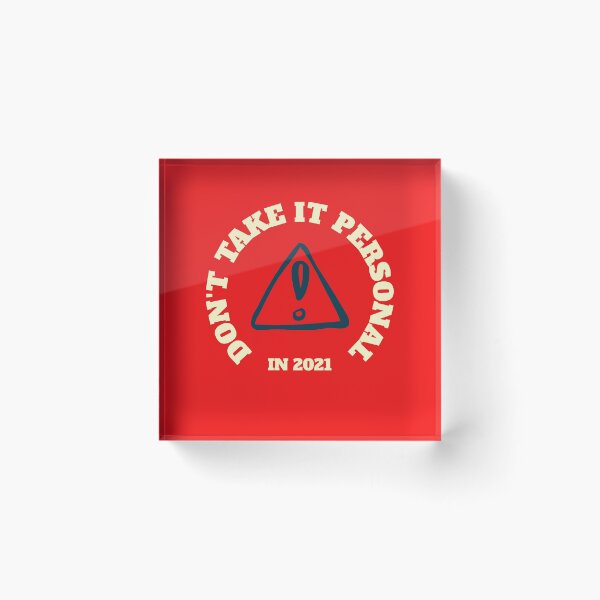 Item preview, Don't take it personal in 2021 designed and sold by fizi40.