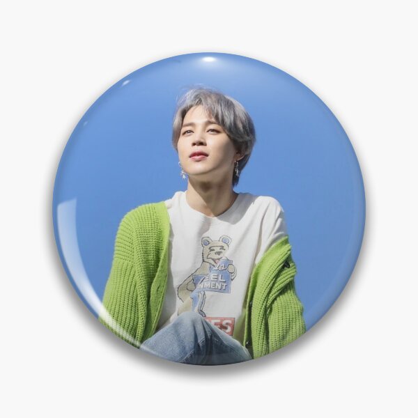 Item preview, BTS Life goes On Jimin Individual Photo (Blue background) designed and sold by Aooms123.