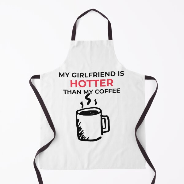 Item preview, My Girlfriend Is Hotter Than My Coffee designed and sold by Wachi-A.