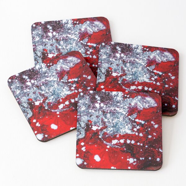 Item preview,  red and silver beauty design designed and sold by Shipra Gupta.