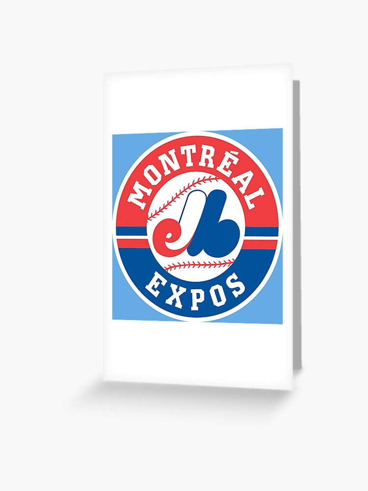 Defunct Montreal Expos baseball team emblem | Greeting Card