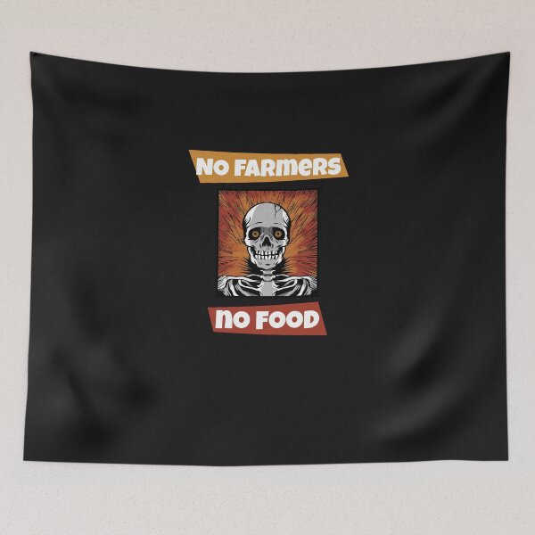 Item preview, No farmers, no food  - Punjab Farmers Protest designed and sold by teeters-ind.