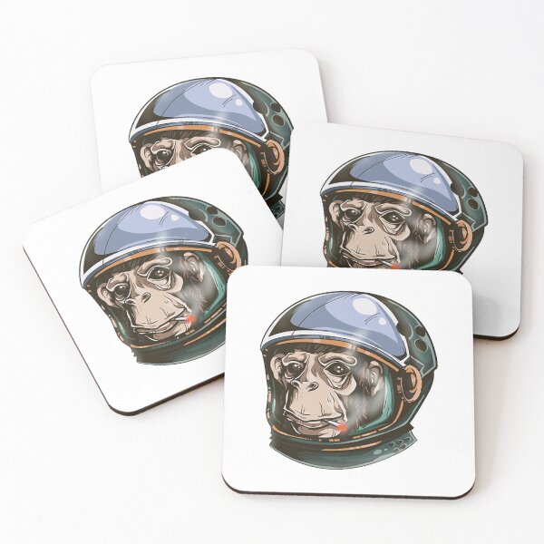 Item preview, Space monkey designed and sold by ARCADEWEAR.IT.