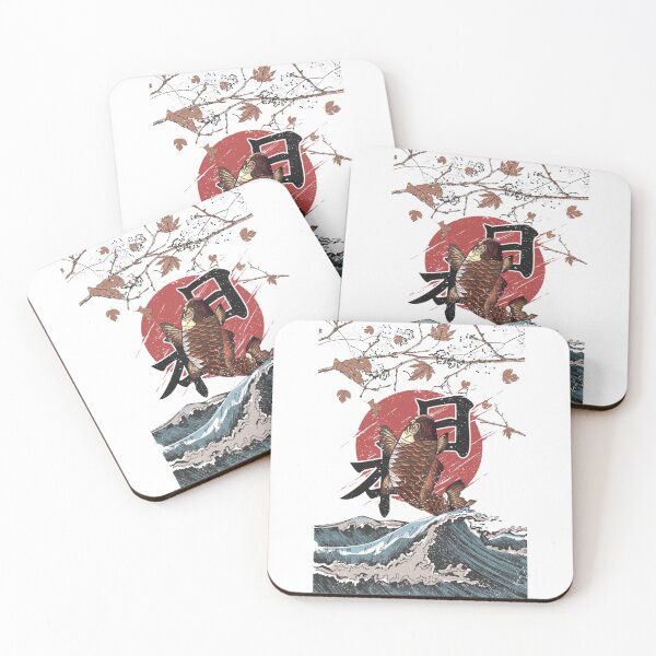Item preview, Koi fish flying designed and sold by Rakos-Merch.