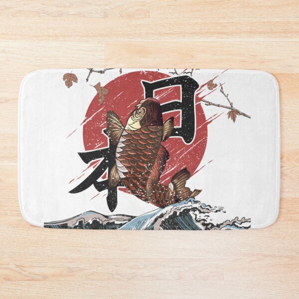 Item preview, Koi fish flying designed and sold by Rakos-Merch.