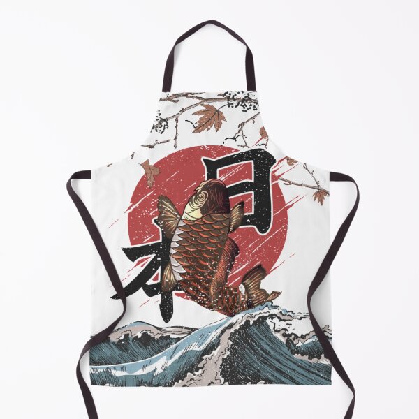 Item preview, Koi fish flying designed and sold by Rakos-Merch.
