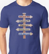 Bob Dylan Roadmap Unisex T-Shirt