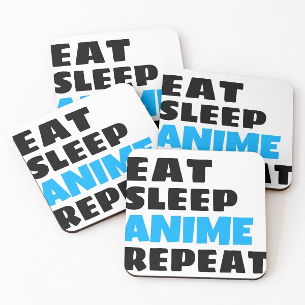 Item preview, EAT SLEEP ANIME REPEAT, FUNNY GIFT SHIRT. designed and sold by ASsi-Eve.