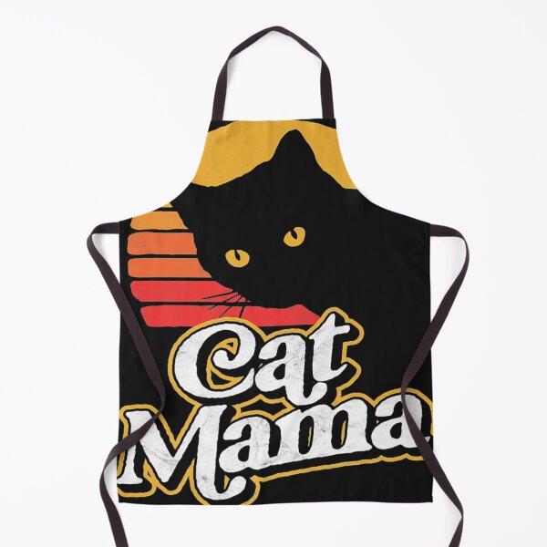 Item preview, Cat Mama Vintage Eighties Style Cat Retro Distressed designed and sold by MarvaDiaz.