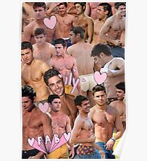 Zac Efron Collage Poster