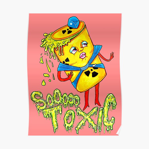 Toxic Waste Posters Redbubble