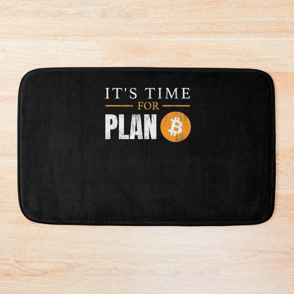 Item preview, Bitcoin It's Time For Plan B designed and sold by Grimbart.