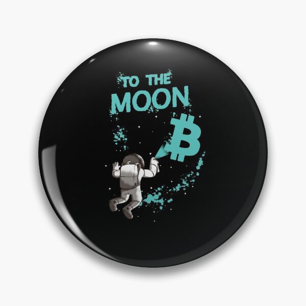 Item preview, Bitcoin To The Moon designed and sold by Grimbart.
