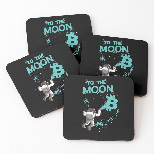 Item preview, Bitcoin To The Moon designed and sold by Grimbart.