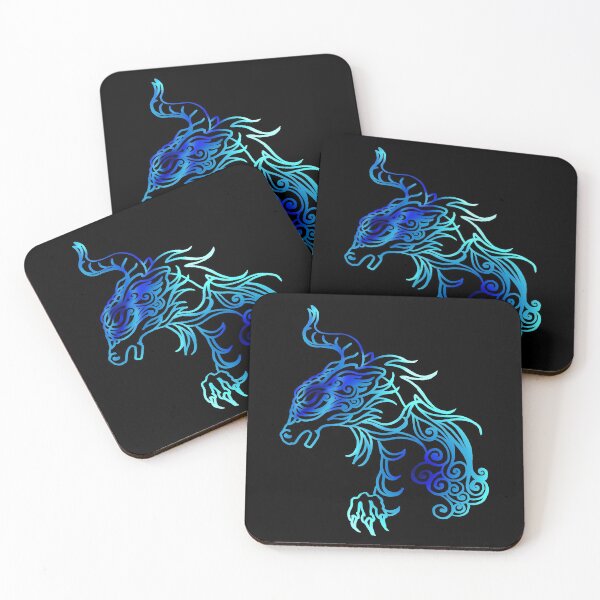 Item preview, Watery August Dragon designed and sold by FlutterKatArts.