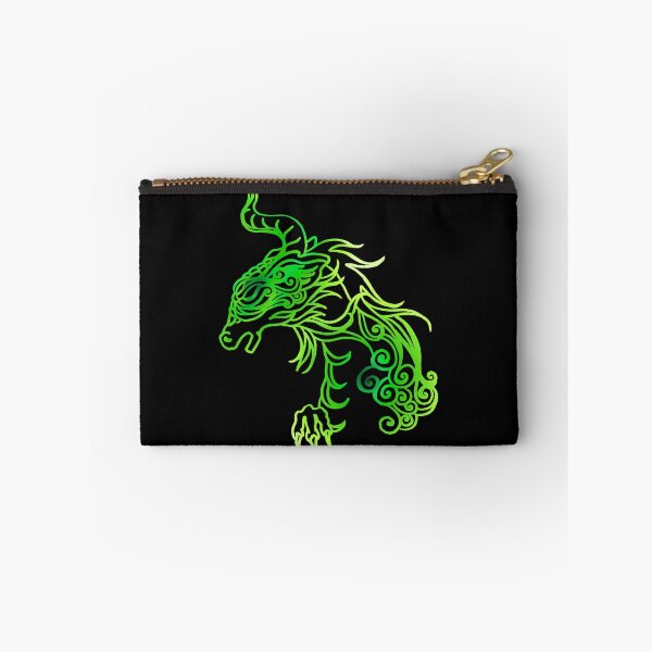 Aperçu de l'œuvre Dragon d'août vert créée et vendue par FlutterKatArts.