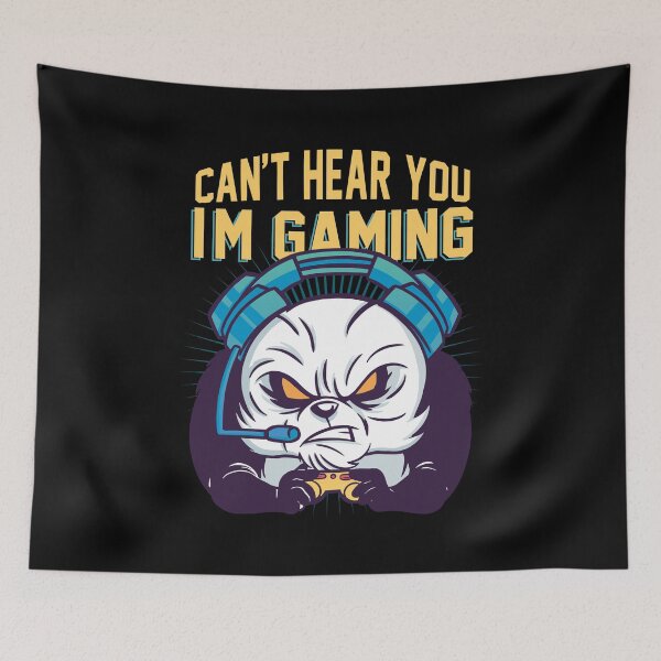 Item preview, Can't Hear You I'm Gaming - Online Gaming designed and sold by styleofpop.