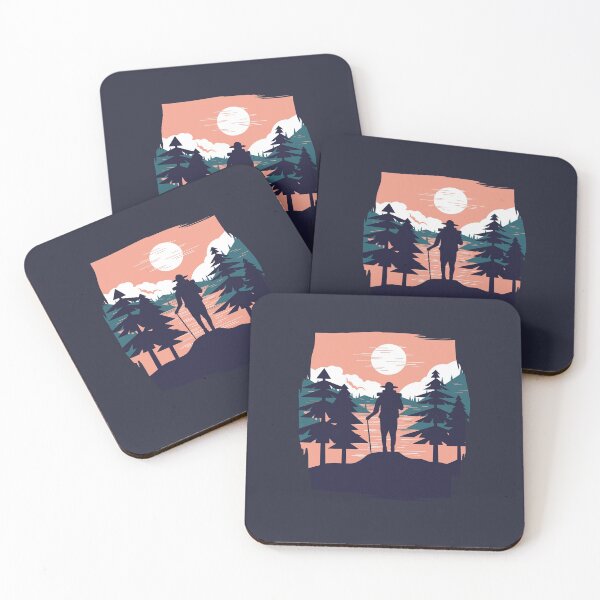 Item preview, Hiking, hikers, mountain hiking designed and sold by DerSenat.