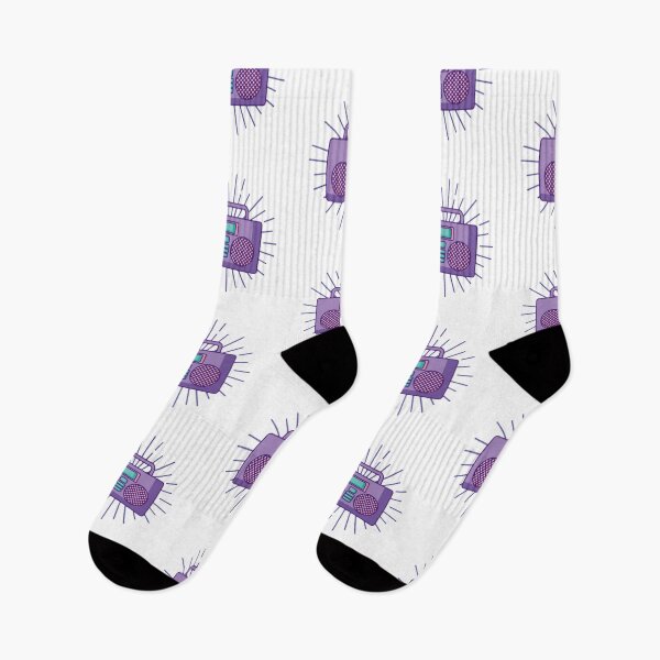 Artikelvorschau, Lila Stereo entworfen und verkauft von Rakos-Merch.