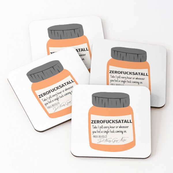 Item preview, Zero F*cks At All Medication designed and sold by Aooms123.