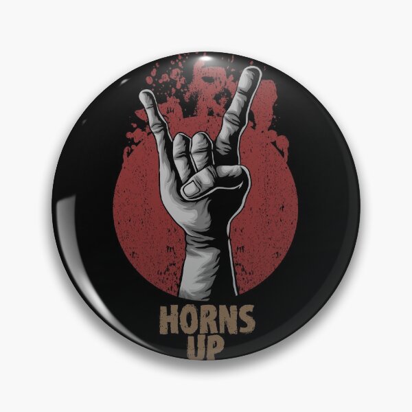 Item preview, Devil Horns Up Rock n Roll Heavy Metal  designed and sold by h44k0n.