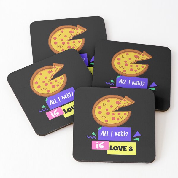 Artikelvorschau, Alles, was ich brauche, ist Liebe und Pizza entworfen und verkauft von teeters-ind.