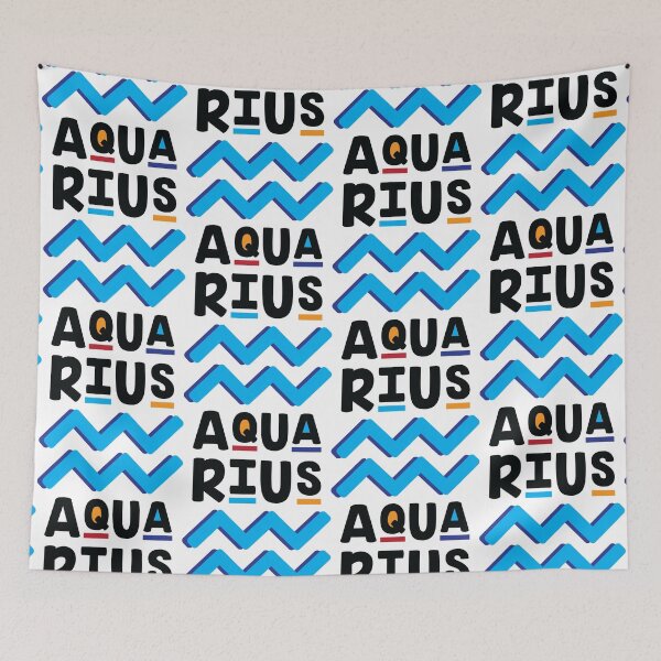 Item preview, Zodiac Sign Aquarius designed and sold by HeraAndKosmos.