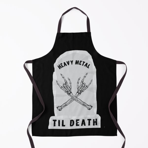 Item preview, Heavy Metal Til Death Tombstone Skeleton Hands Horns Up designed and sold by h44k0n.