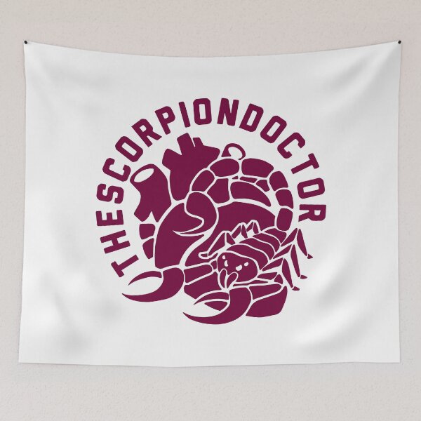 Item preview, Thescorpiondoctor Logo Text Raspberry designed and sold by scorpiondoctor.
