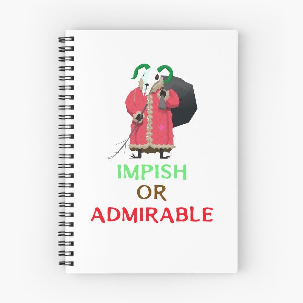 Item preview, Impish or Admirable The Office Christmas Shirt designed and sold by SacredsDesigns.