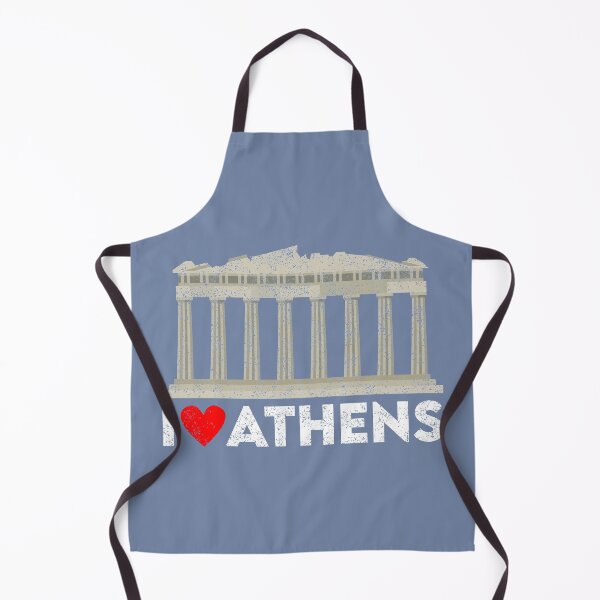 Item preview, I Heart Athens, Greece with Parthenon Landmark (Acropolis) designed and sold by Happy Puppy Print On Demand.