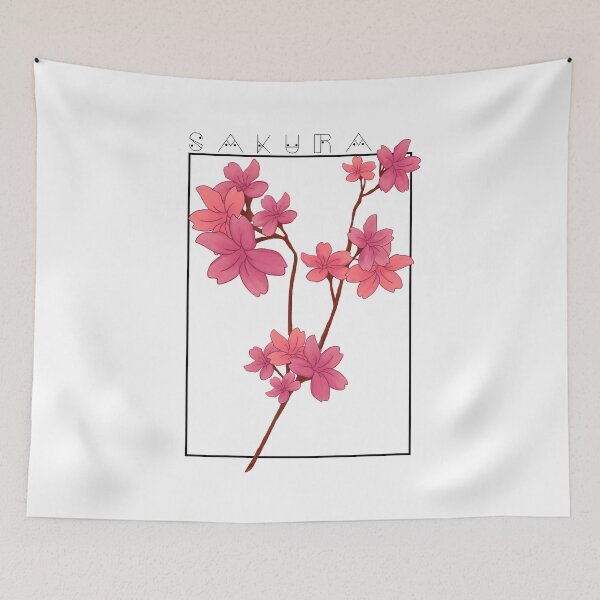 Item preview, Sakura Flower - Japanese Icons designed and sold by ManiaTeec.