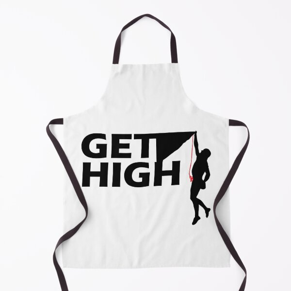 Item preview, Get High Bouldering Climbing Mountaineering Mountains designed and sold by DerNerd.