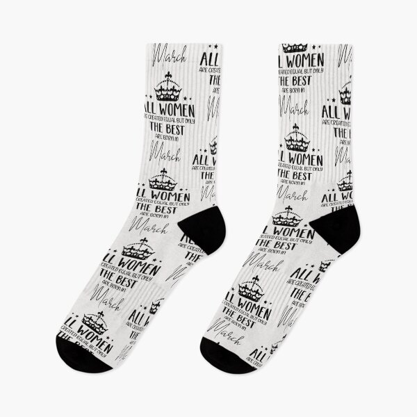Item preview, All women are created equal but only the best are born in march designed and sold by CR-SHOP.