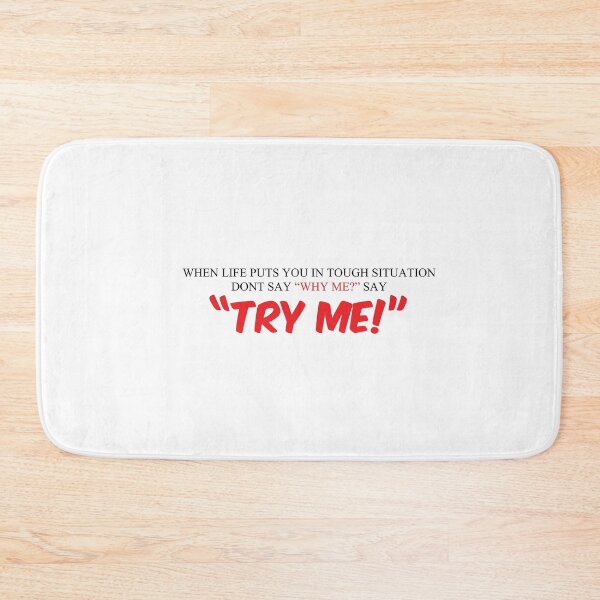 Item preview, Just Try Me designed and sold by Jozy-Merch.