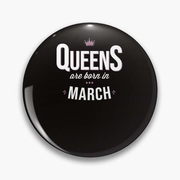Item preview, Queens Are Born In March Birthday Gift designed and sold by CR-SHOP.