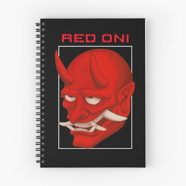 Item preview, Red Oni - Japanese Icons designed and sold by ManiaTeec.