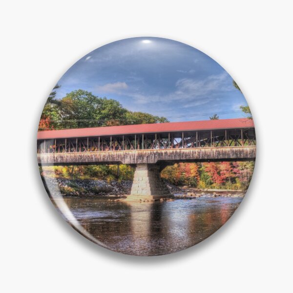 Item preview, Saco Covered Bridge designed and sold by RandyDyer.