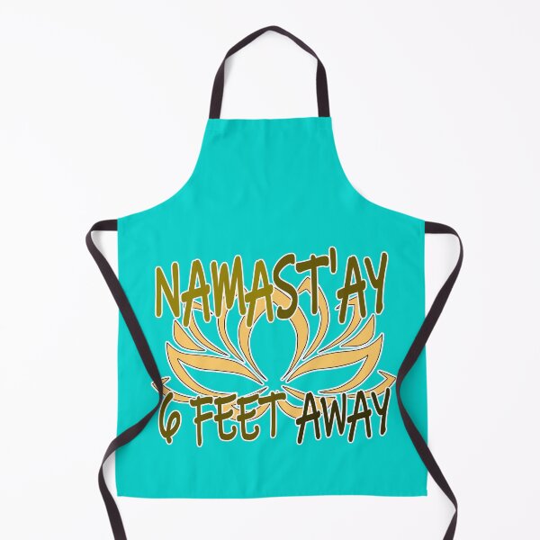 Item preview, Namastay 6 feet away - Lotus - Covid 19 - Best gifts for 2020 survivors - Namaste designed and sold by BestStuffDepot.