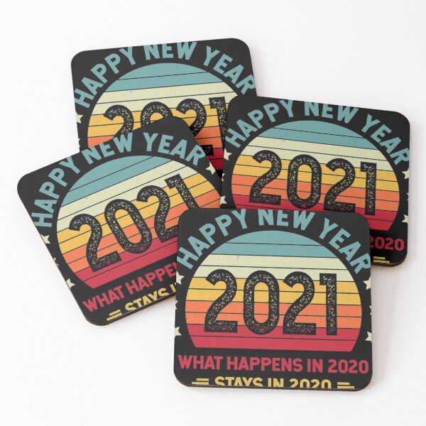 Item preview, Happy New Year 2021 What Happens In 2020 Stays In 2020 Retro designed and sold by Louhoangs2035.