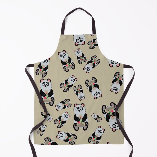 Item preview, Pandas with Pizza pattern  designed and sold by Antiope33.