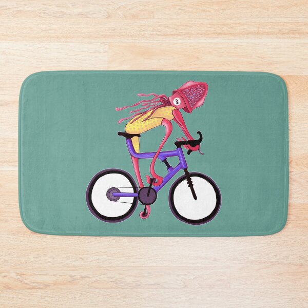 Item preview, Bicycle Squid - Mountain Biker designed and sold by kikoeart.