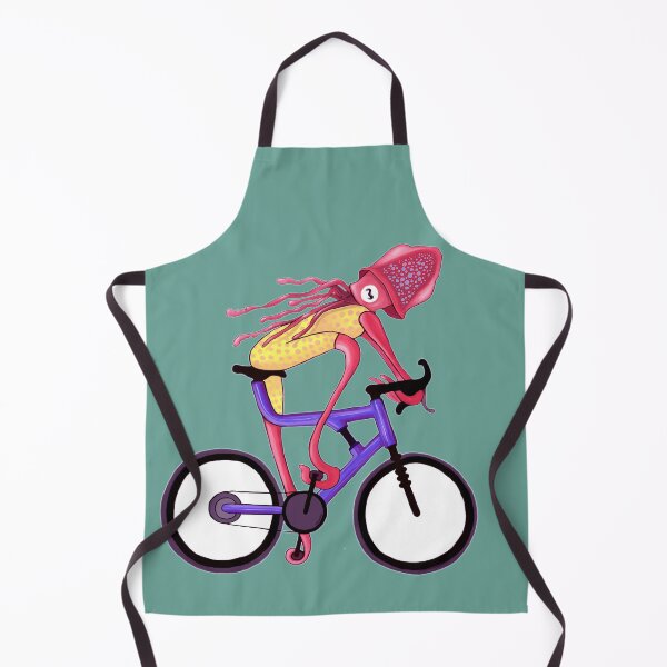 Item preview, Bicycle Squid - Mountain Biker designed and sold by kikoeart.