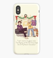 The Mystery of the Advent Chocolates iPhone Case/Skin