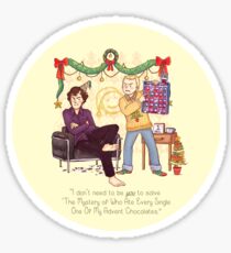 The Mystery of the Advent Chocolates Sticker