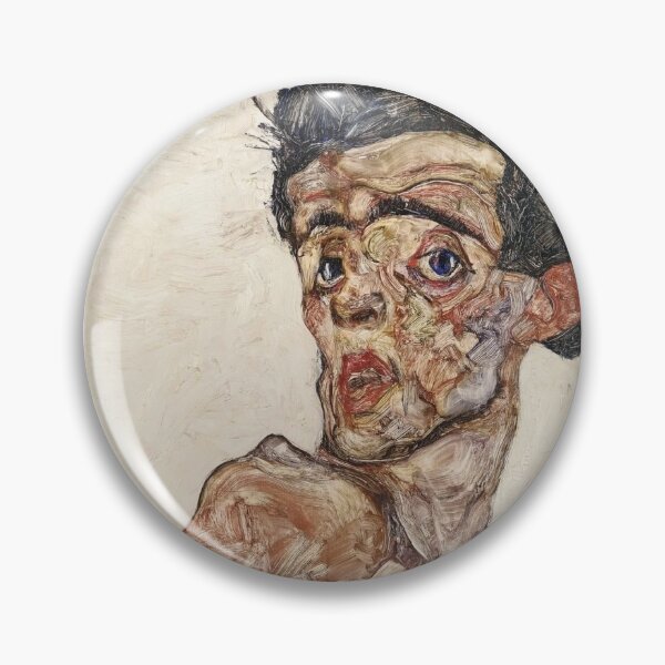 Item preview, Bestseller- Egon Schiele self portrait  designed and sold by eveline23.