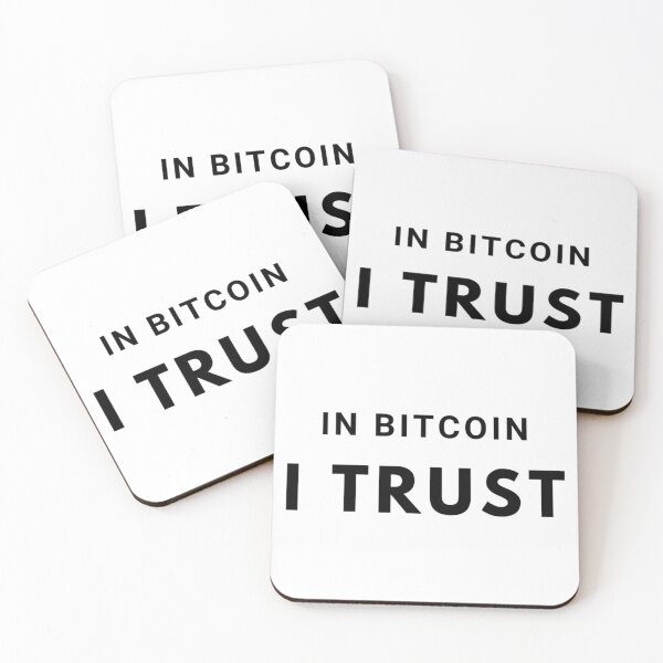 Item preview, In bitcoin I trust designed and sold by rixRIXrix.