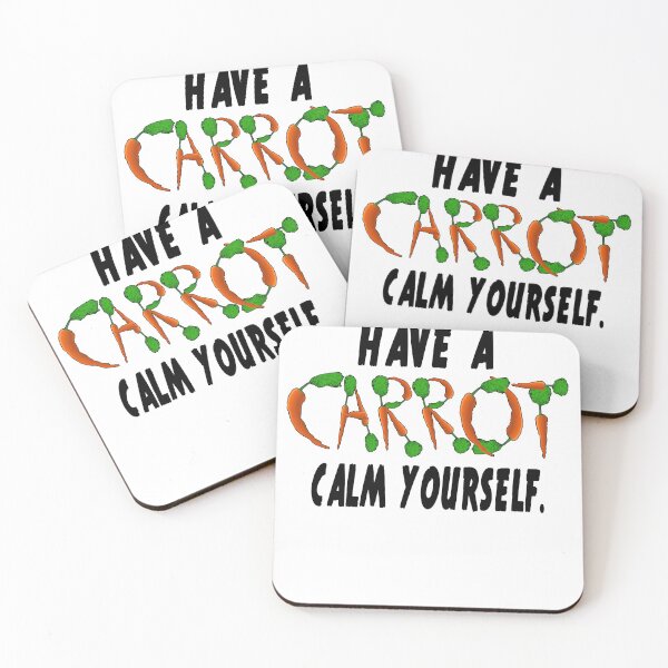 Item preview, Have a carrot calm yourself. designed and sold by Healthy-Sarcasm.